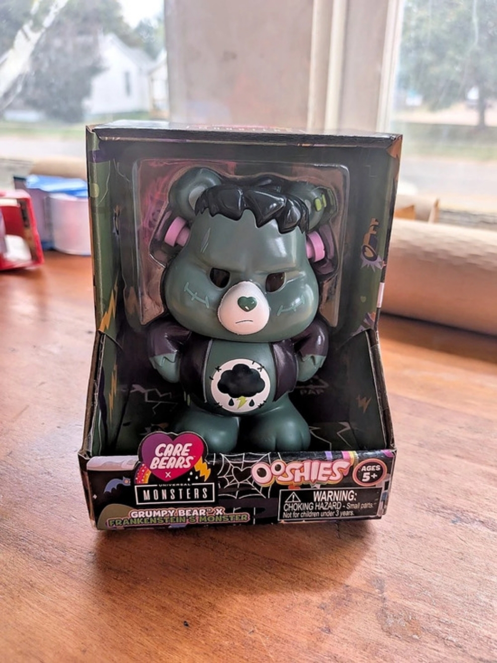 Ooshies Care Bears x Universal Monsters Grumpy Bear Ooshies Grumpy Bear Figure